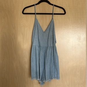 Tobi Blue Romper